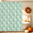 thumbnail image 3 of Spring Botanical Shower Curtain, Waterproof Shower Curtains for Bathroom, Watercolor Seasonal Leaves Rustic Washable Fabric Bathtub Curtain Set Bath Decor with 12 Hooks Stall 36"x72", 3 of 8