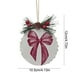 thumbnail image 3 of Decoraciones navideñas, adornos navideños, regalos de Navidad, colgantes de Papá Noel, colgantes para el árbol de Navidad, artículos navideños, decoración para el hogar, regalos, colgante metálico, 3 of 6