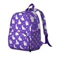 thumbnail image 4 of Adorable Alpaca Student Backpack – Cute Llama Cartoon Pattern with Kawaii Design, Lightweight and Durable for School, 4 of 6