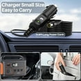 thumbnail image 7 of 12V-24V Car Charger for Portable Power Station Explorer 1000/300/500/880/550/290/240/160 & Solar Generator, 6.6FT Charging Cord, 8.0mm Connector, AC 100V-240V Input, Compatible with 12V-24V Vehicles, 7 of 7