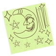 thumbnail image 2 of Pegatinas de pared luminosas de estilo constelación para el hogar, guardería, estrellas, Luna Luna estrellas Zulema Calcomanías de pegatinas de pared luminosa, 2 of 8