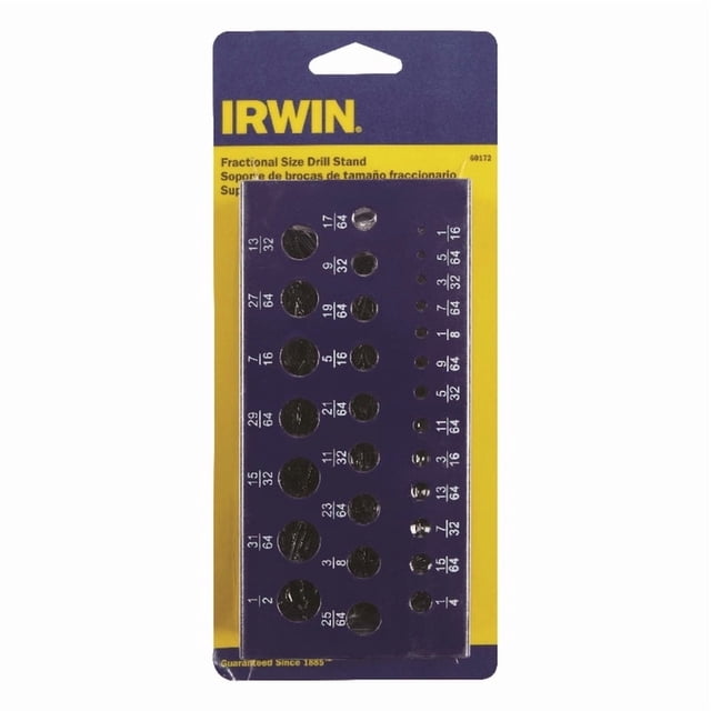 Juego de brocas Irwin Steel con vástago recto de 29 piezas