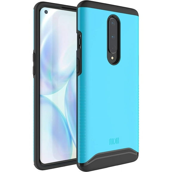 TUDIA Merge OnePlus 8 Case 5G UW (Verizon Version) Dual Layer Heavy Duty - Blue