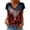 Red3#9527, variant on CONZONE Womens Usa 250Th Anniversary T-Shirts Short Sleeve Independence Day T Shirts for Women Casual V Neck Patriotic Usa Star Graphic Lightweight Tees Soft Cozy Dailywear