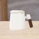 thumbnail image 2 of Taza de té de cerámica, taza de agua con asa de tapa, taza de té, regalo de mamá para adultos, taza para beber, taza de pareja, Taza de leche para el, 2 of 8