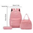 thumbnail image 2 of Mochila Kawaii Versátil Pana Tres Piezas Con Almuerzo Y Estuche Lápiz Al Aire Libre, 2 of 2