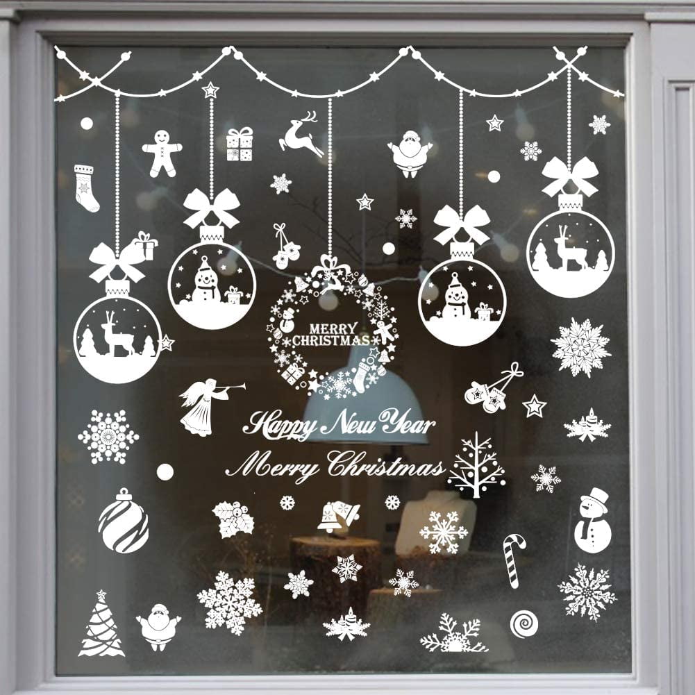 Details about   Stickers Labels Merry Christmas Self Adhesive 21 Or 65 Per Sheet 