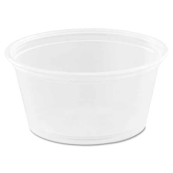 Dart Conex Complements Portion/Medicine Cups, 2 oz, Clear, 125/Bag, 20 Bags/Carton