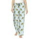 thumbnail image 1 of Fotbe Cartoon Sea Turtle Pantalones de Pijama para Mujer, Pantalones de Dormir, Pantalones Pj con Cordón y Bolsillos-Large, 1 of 6