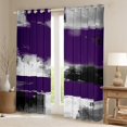 thumbnail image 2 of Manfei Boys Girls Oil Painting Blackout Curtains Set of 2 (52x84 Each),Abstract Artwork Window Curtains,Graffiti Splash Curtains and Drapes,Microfiber Bedroom Decor, 2 of 6