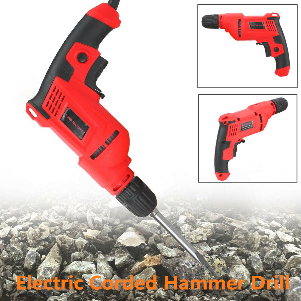 1/2" SDS Electric Rotary Hammer Drill Corded Hammer Drill Home Use Mini
