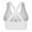 White, variant on TSADFHJI Women Tank TopsSolid Color SleevelessCasualFashion Underwear Bras for Women Set Cute Womens Bras Plus Size Crotchless Womens Bras Black Thong White XL