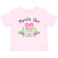 thumbnail image 3 of Inktastic Mimi's Girl- Heart Flowers Girls Baby T-Shirt, 3 of 5