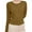 A-Brown3, variant on XIAOCHA Women Cardigan Sweaters Button Open Front Round Neck Knitted Sweater Slim Fit Long Sleeve Solid Color Outwear Coat