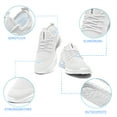 thumbnail image 4 of GHFKKB Women's Running Walking Shoes Breathable Lightweight Stylish Sneakers Memory Comfy Shoes, 4 of 6