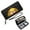 Black, variant on GEEAD Spacious Everyday Wallet for Women Card Holder Wallet for Women whimsical design sleeping kitten vibrant sunflowers Durable Polyester Lining Everyday Wallet
