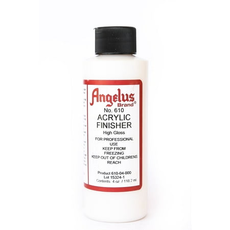 Angelus Brand Acrylic Leather Paint High Gloss Finisher No. 610 - (Best Auto Paint Brand)