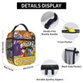 thumbnail image 6 of Cuphead Mugman Lunch Bag Portable Insulated Tote Bento Bag Office Picnic Cooler Thermal Handbag, 6 of 8