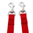 thumbnail image 2 of Reinforce Nylon Double-Headed Traction Rope 2 in 1 Pet Leash For Two Dogs Color:Random colors Size:1.5 * 41CM, 2 of 8