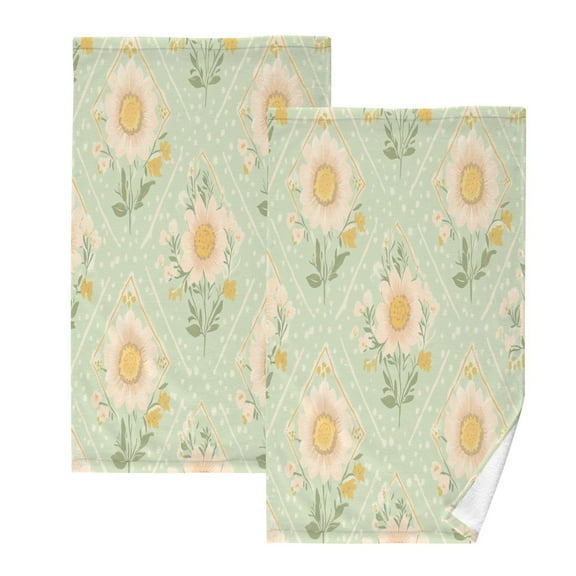 BZSMCE Face Towel Hand Towel Bath Towel Cotton Bath Towel Sets Hand Bath Towels Fashion Blossom Bliss Pattern