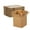 Kraft, variant on MT Products Brown Corrugated Cardboard Shipping Boxes 4" x 4" x 4" - Pack of 15