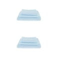 thumbnail image 4 of Juegos de toallas de baño Naiovety Toalla de baño súper Toalla de mano y toallita Verde claro 2piezas Azul claro 3 piezas S/M/L, 4 of 6