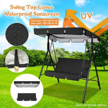 

folding chair outdoor replacement ceiling courtyard awning swing rain cover cloth cover patio lawn & garden