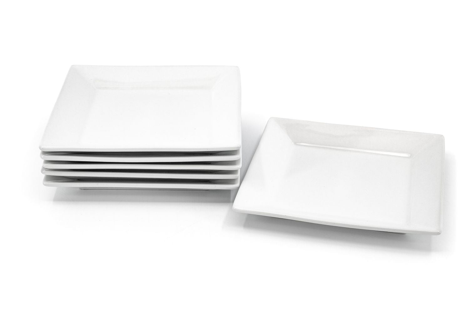 Hometrends Square Salad Plates - Set of 6