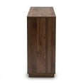 thumbnail image 4 of Baxton Studio Commode en Bois à 6 Tiroirs en Blanc et Noyer, 4 of 8