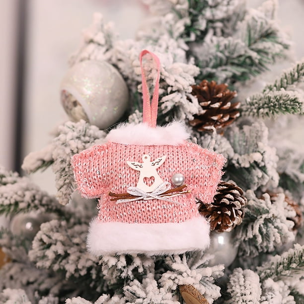 Baby pink cheap christmas ornaments
