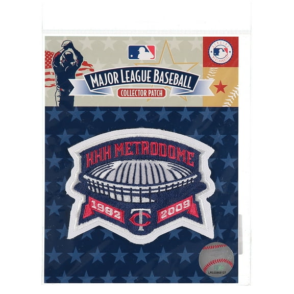 Minnesota Twins HHH Metrodome Patch 1982-2009 Anniversary and Commemorative Patch - No Size
