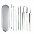 thumbnail image 1 of 8PCS Blackhead Remover Professional Acne Remover Comedone Extractor, 1 of 10
