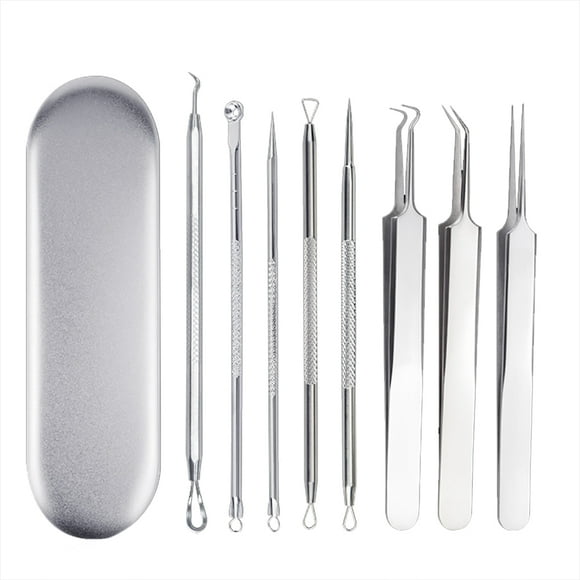 8PCS Blackhead Remover Professional Acne Remover Comedone Extractor