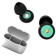 thumbnail image 1 of Tapón Silicona para Los Oídos WDOplteas para Natación Impermeable Lavable Seguridad Auditiva Verde Negro, 1 of 9
