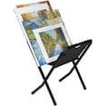 thumbnail image 2 of Creative Mark Folding Canvas Print Rack - Artist Gallery Portable Display Rack for Posters, Artwork, Prints, Canvas, Panels, GAlleries, Studios & Storage - Mini, 2 of 11