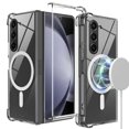 thumbnail image 1 of [PST] Samsung Galaxy Z Fold 6 Case, Hybrid TPU Back Cover with Magnetic Wireless Charging (MagSafe Compatible), 1 of 4