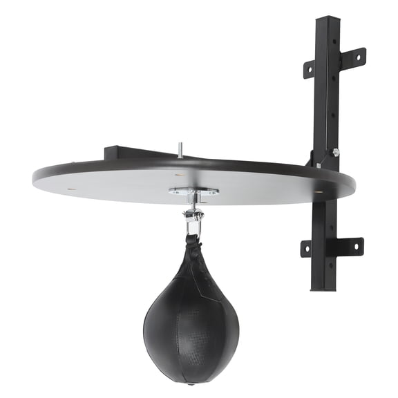 Speed Bag Platform, Speed Bag Platform Kit, Heavy Duty Boxing Training Equipment with Punching Ball for MMA and Boxing, Black