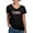 Black, variant on CafePress - Play Doh Stitched Logo T Shirt - Women's V-Neck Dark T-Shirt