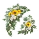 thumbnail image 2 of 2 piezas de flores artificiales para arco de boda, decoración rústica para fondo girasol, 2 of 9