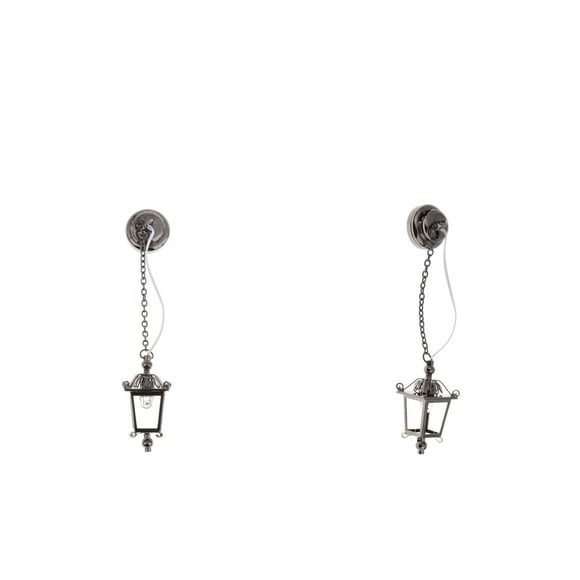 Homyl 2pc 1:12 Dollhouse Miniature Vintage Light Ceiling Decor