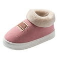 thumbnail image 4 of Mostsola Boots for Women Cozy Fuzzy Memory Foam House Slipppers Casual Indoor Slip on Shoes, 4 of 4
