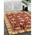 thumbnail image 2 of Ahgly Company Indoor Square Abstract Red Oriental Area Rugs, 7' Square, 2 of 6