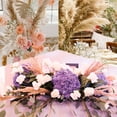 thumbnail image 6 of 4 Pcs 17 Inch Faux Pampas Grass Artificial Boho Decor Home Peacock Blue, 6 of 6