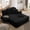 Black, variant on YWEN 60.2" Oversized Chaise Lounge Chair, Boneless Corduroy Cloud Couch, Deep Seat Convertible Sofa Bed with 3 Pillows, Wide Armrests, Side Pocket, No Assembly