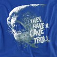 thumbnail image 2 of Lord of The Rings Cave Troll Women's T Shirt, Royal, Medium, 2 of 6