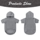thumbnail image 2 of Sudadera con capucha para perros KOOLTAIL Basic, suave y cálida para perros XXL, color gris, 2 of 3