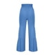 thumbnail image 5 of Pantalones largos de pierna ancha con volantes de Color sólido con correas de cordón de cintura alta informales a la moda para mujer Fridja alkflakhf35199, 5 of 5