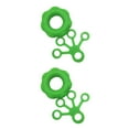thumbnail image 2 of Electronicheart Entraîneur de Prise Main Anneau Doigt Étireur Force Grips Exercice Vert Foncé 2Set, 2 of 6
