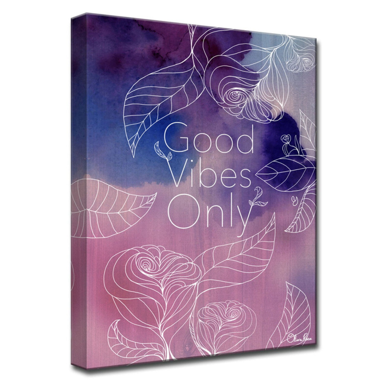 Ready2HangArt Good Vibes Canvas Wall Art