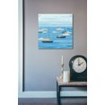 thumbnail image 3 of Epic Art 'Summer Regatta II' by Emma Scarvey, Acrylic Glass Wall Art, 24"x24", 3 of 5